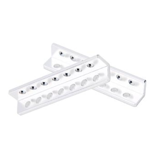 1 pari 7 reiän L-palkkikanava 310300070064 Robottiosa Lisävaruste 12 x 12 x 64 mm