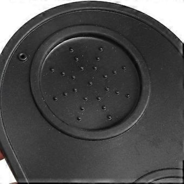 Svart Multifunktionell Tjock Halkfri Kaffepresshållare Silikonmatta (Svart)