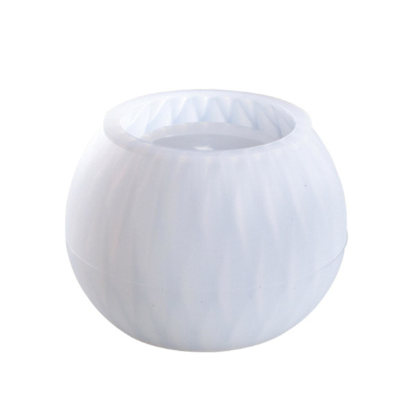 Epoksyform Dish Sukkulent Blomsterpot Silikonform Speil Resin Oppbevaringsform
