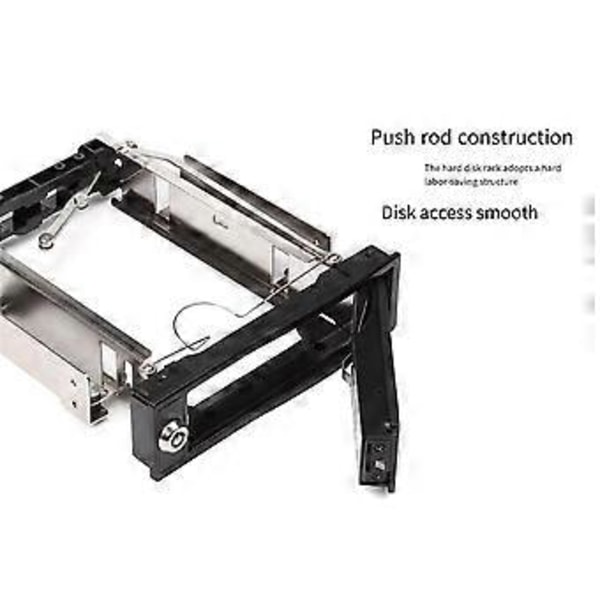 3,5 tommer SSD til 5,25 tommer Bay Tray Hard HDD Monterings Dock Beslag Adapter Konverter Ramme til PC Computer