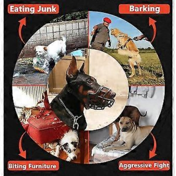 Åndbare kurvemundkurve til store hunde