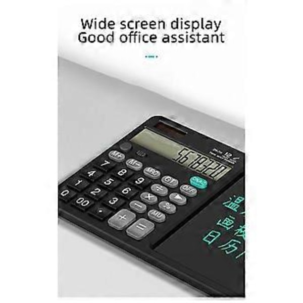 ZH70 Håndskrift Tablet Desktop Lommeregner Finansiel Regnskab Lommeregner Kontor Skrivning Kladde Memo Håndskrift Tablet