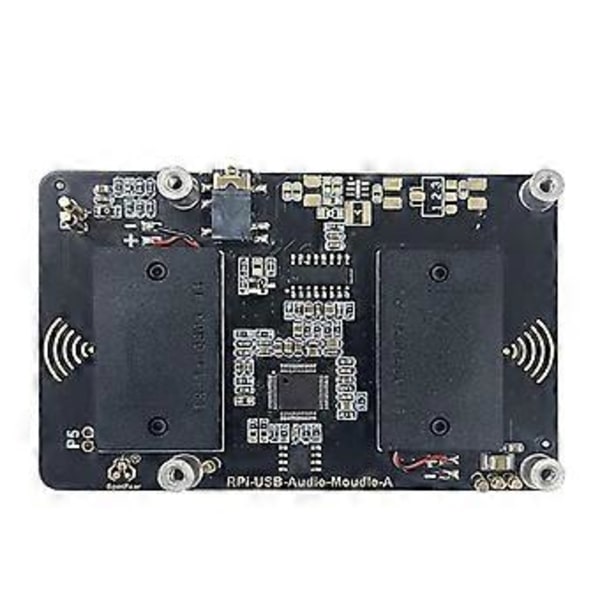 USB-äänikorttimoduuli HAT 4B:lle kuulokeliitännällä, summerilla ja kaiuttimella RPi 4B:lle