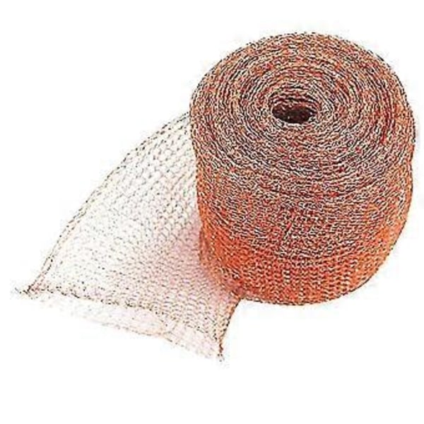 1 Rulle 1m Kopparnät Sticknät Spaltblockerare För Hålblock Mus Råtta Skadedjursbekämpning Fladdermus Skadedjursfilter Blockkontroll (koppar)