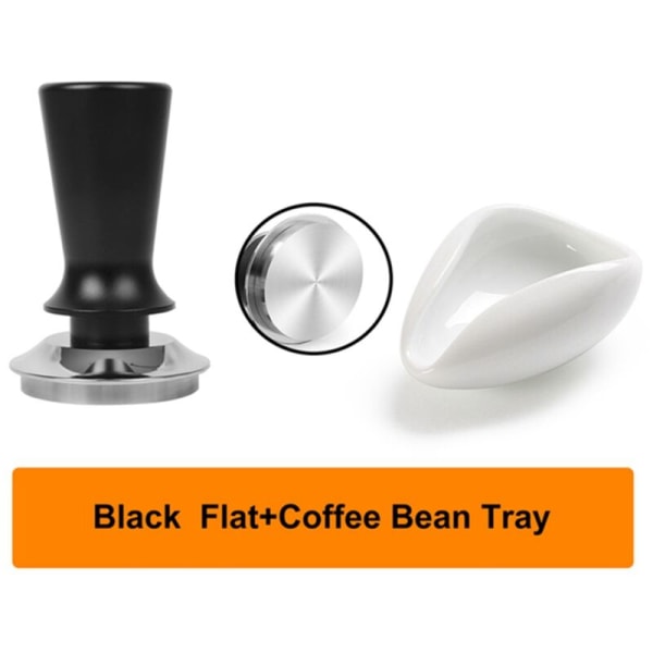 58 mm Kaffe Tamper Justerbar Graduerad 30lb Espresso Spring Calibration Tamper Platt gängad bas