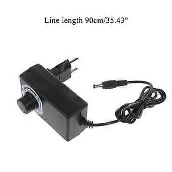 DC4-12V Strømforsyningsadapter for Kamera Trådløs Ruter 5.5mmx2.1mm Utgang