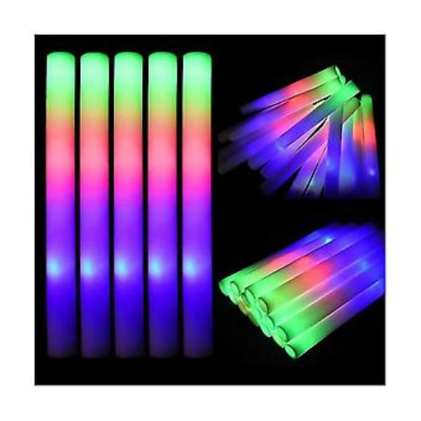 Glow Bulk, LED-skum med 3 blinkende tilstande, Selvlysende