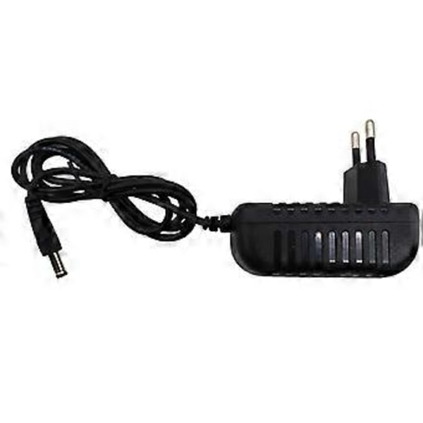 1 st 12V2A AC 100V-240V Konverter Adapter DC 12V 2A 2000mA Strömförsörjning EU-kontakt 5.5mm x 2.1-2.5mm för LED CCTV