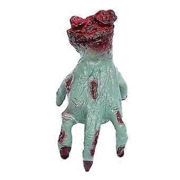 Pelottava ryömivä zombiekäsi ääniohjattava pilalelu Halloween-juhlatarvikkeet koriste