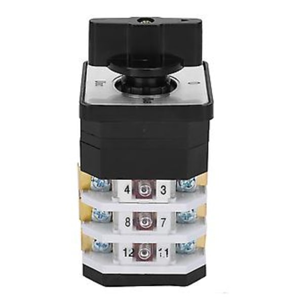 Universell Elektrisk Kamomkopplare Vridomkopplare LW12D‑16YH3/3 220V‑380V 16A 4 Positioner