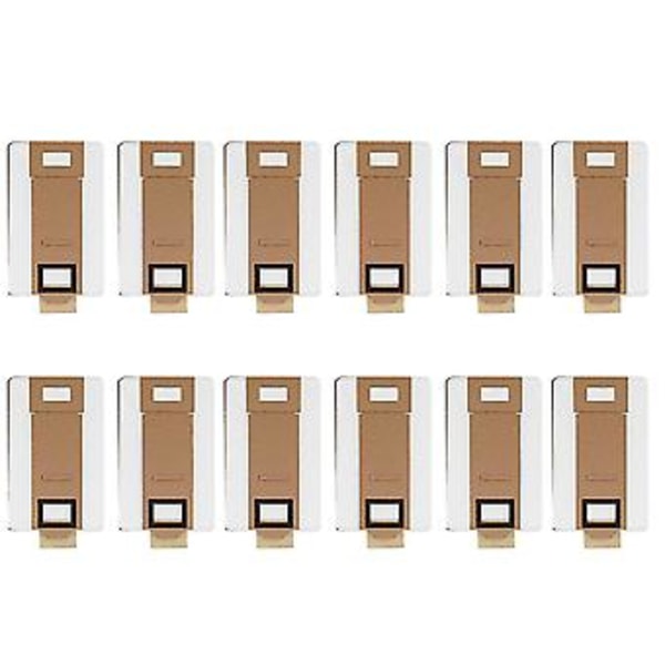 12-pack dammsugarpåsar ersättning för S7 T7s T7s Plus dammpåse dammsugare tillbehör reservdelar
