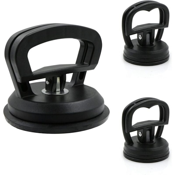 3 Pack Rubber Suction Cups for Glass and Tile - 4.6" (1 pcs) + 2.25" (2 pcs)