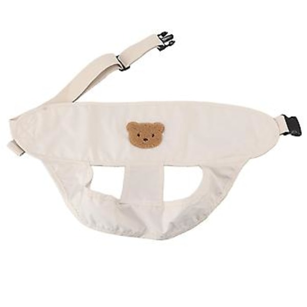 Babystol Sele Bærbar Myk Lengde Justerbar Pustende Baby Mating Sikkerhetssete Stropp 54cm Khaki