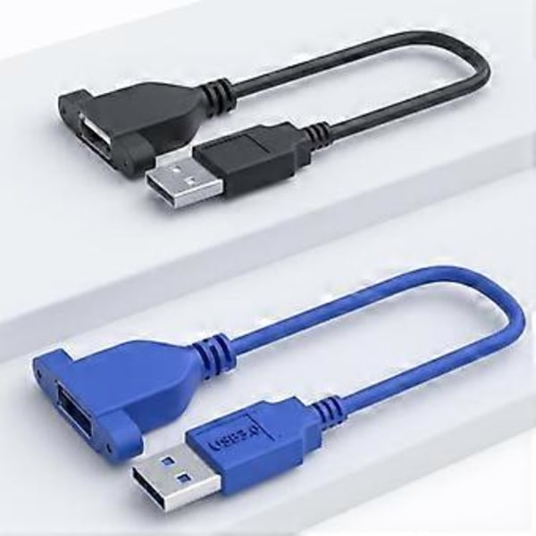 USB 3.0 USB 2.0 Hane Till Hona USB 3.0 Förlängningskabel Datorvärd