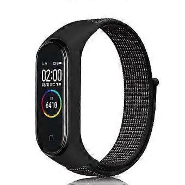 Nylonrem til Mi Smart Band 7 Holdbar Loop Ur Mode Loop Armbånd