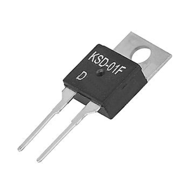 JUC-31F/KSD-01F Temperaturkontrollbrytare, Normalt Stängd Termostat, 40~130℃, D115℃, Hög Precision, Säkerhetscertifierad, Pålitlig Prestanda för