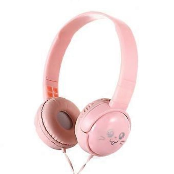 3,5 mm:n langalliset over-ear -kuulokkeet, kannettavat musiikkikuulokkeet lapsille, MP4, MP3, älypuhelimet, kannettava tietokone