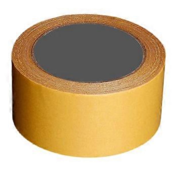 Stofbaseret tape, 2-sidet stærk klæber, klar, aftagelig, nem montering til bryllupstæppe, 40mmx10meter