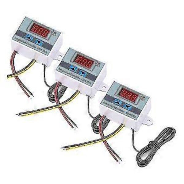 Digital Temperaturkontroller Xh-w3001 110-220v Modul Programmerbar Minus 50 Till 110 Graders Uppvärmning