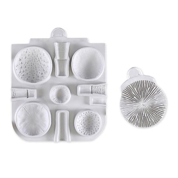 DIY Svampekage Dekoration Epoksyharpiks Form Bagning Ornamenter Silikoneform