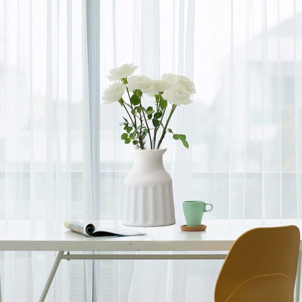 Dekorativ blomster vase for blomsteroppsatser, bryllup, hjemmedekor eller kontor Stil 1