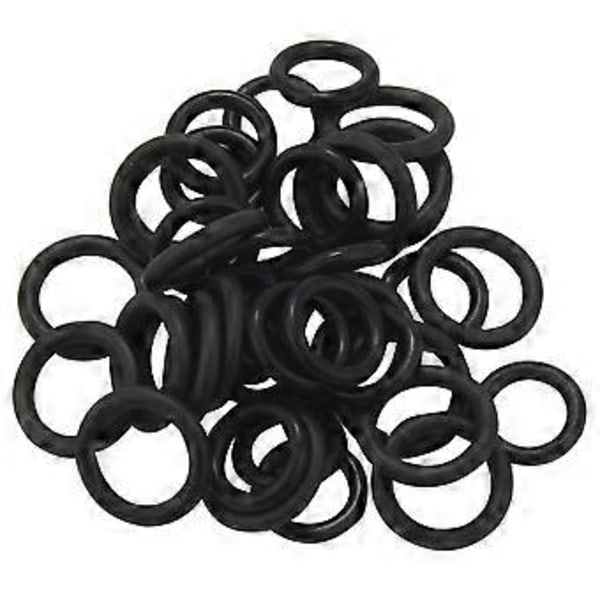 O-ringar i gummi för högtryckstvätt, för 1/4 tum, 3/8 tum, M22 snabbkoppling, 40-pack