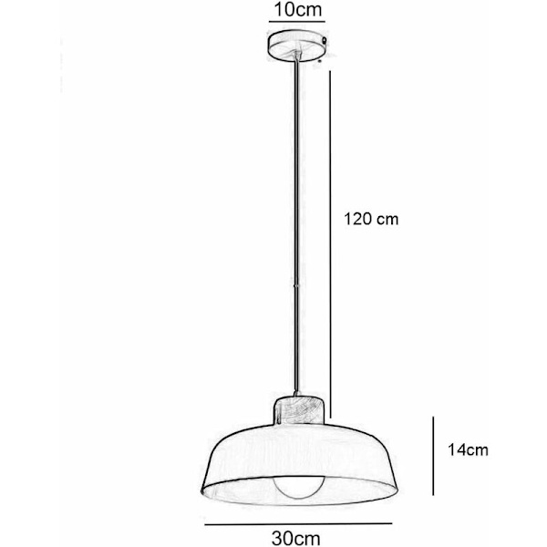 Moderne E27 loftslampe nordisk enkel pendellampe i træ og metal sort
