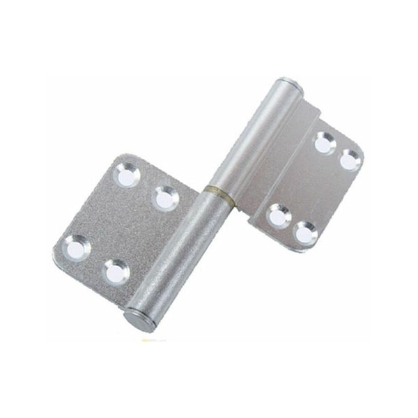 6Pcs Cupboard Door Hinges Stainless Steel Hinge with Screws, Interior and Exterior Folding Door Hinges, Wardrobe Furniture Hinges, Bedroom, Window,