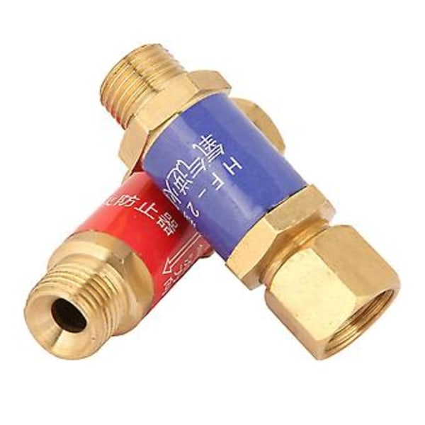 1 Par Syre Acetylen Backventil Flamspärr Flamstopp M16*1.5 HF2