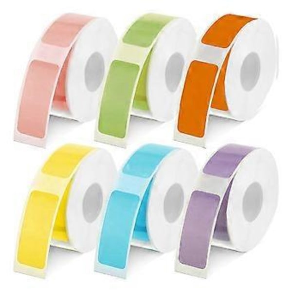 Mini lämpötulostimen paperi, vedenpitävä ja öljynkestävä, tulostustarra, liimaton, naarmuuntumaton teippitarra