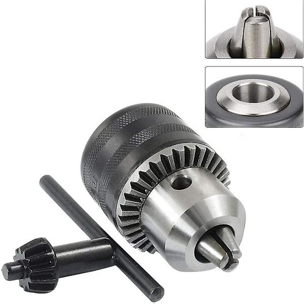 Nyckelchuck med konisk borrning, kapacitet 1,5–13 mm, B16