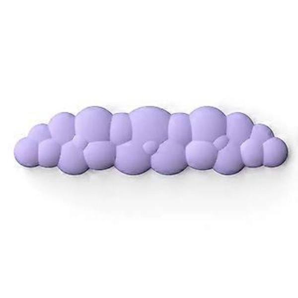 Moln Handledsstöd Kit Tangentbord Handledsstöd Mus Handledsstöd Memory Foam Handlovsstöd för Tangentbord Mus Halkfri Lila