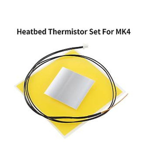 Enkel Installation NTC 100k Värmebädd Termistor Set för MK4 Värmebädd 3D-skrivare