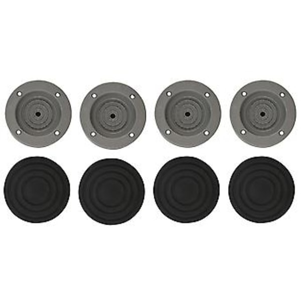 4 stk./sæt Anti-vibrationspuder Gummi Reducer Vibrations Anti-vandring Fodmontering Til Og