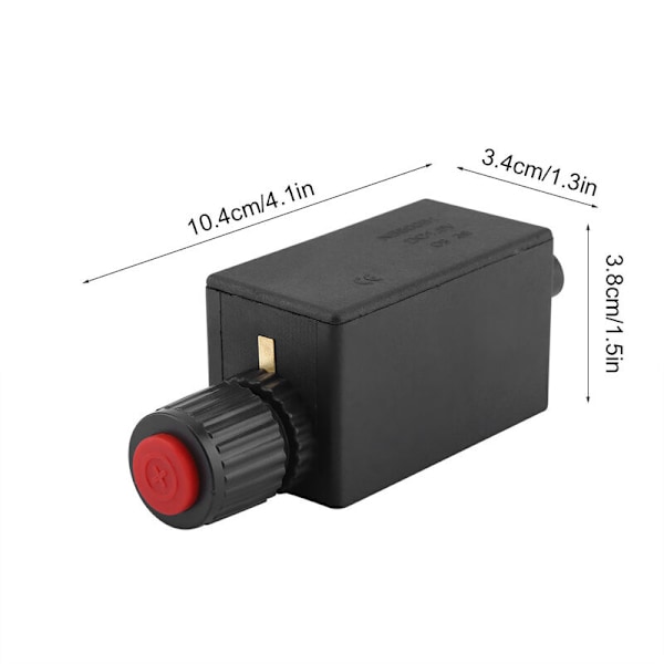 Pulse Igniter Piezo Igniter, Trykknapptenner for Gassgrill, Peis, Ovn, Komfyr, Varmeapparat