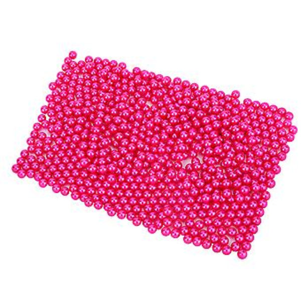 Plast Simulert Perle DIY Sminke Oppbevaringsboks Case Organizer Dekorasjon DIY Perle Rød