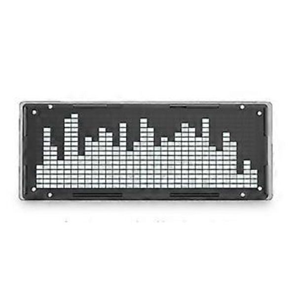 LED Musikk Spektrum Display DIY Kit 16X32 Rytme Lys Klokke 8 Typer Spektrum Modus SMD Lodding Display Lys, Hvit