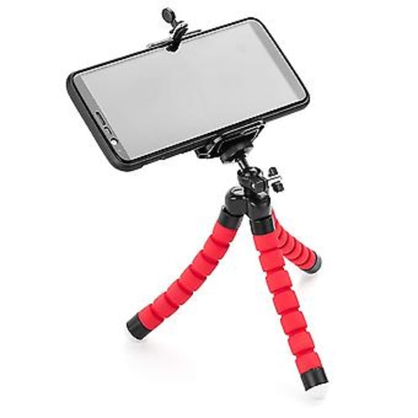 Telefonstativ Kamera Portabelt Flexibelt Mini Stativhållare Ställ