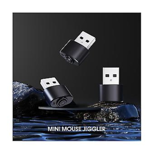 Mini USB Jiggler, Uopdagelig Mover Automatisk Computer Mover Jiggler, Holder Compu Aktiv