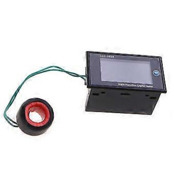 Digital LCD AC Panelmätare Spänning Ampere Energi Frekvens Effektmätare
