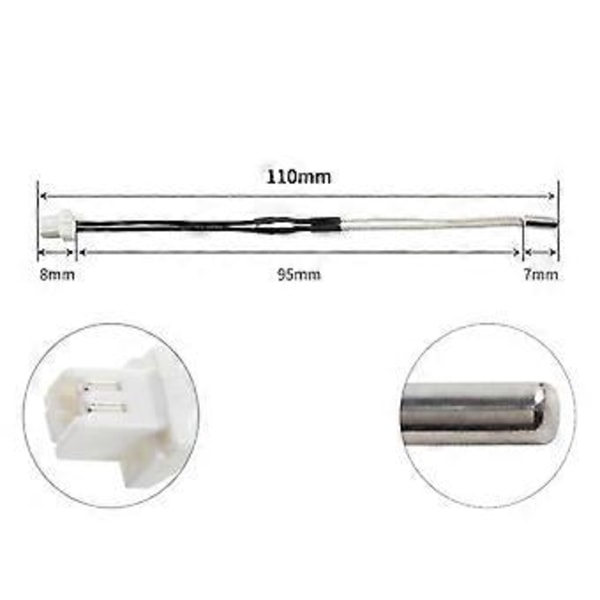 Til Prusa MK4 24V 40W Varmelegeme Termometer Linje og Varmeblok Kit til 3D Printer Ekstruder Dele