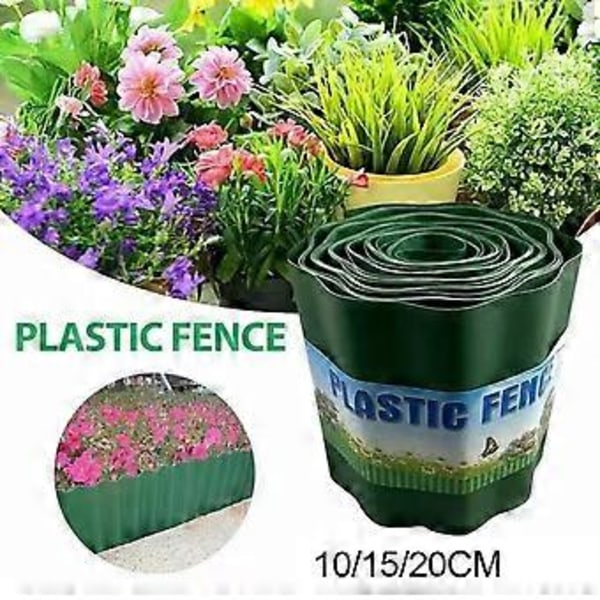 Plaststaket Grusväggsverktyg Kantrabatt Trädgårdsstaket Staket Trädgårdsstaket Staket
