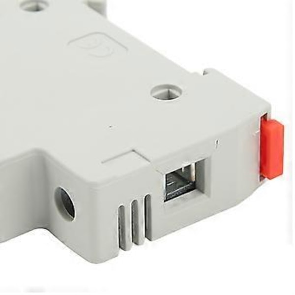 Miniature Sikringsholder 1P 32A Flammehæmmende PC Sikringsholderbase til Fotovoltaisk Strømgenereringssystem 1000VDC