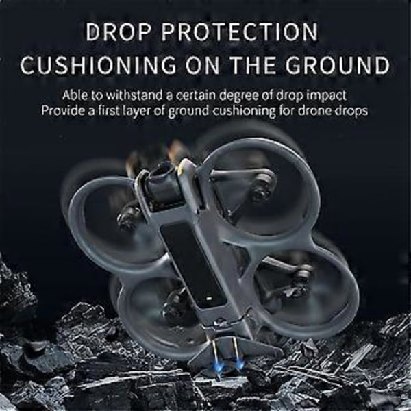 Drone Flying Tail Avata 2 -droneen lisävarusteille, pikakiinnitteinen pyrstö vähentää ilmanvastusta