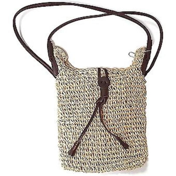 Sommar Strand Axelväska, Lätt Vävd Halm Crossbody, Telefon, Resehandväska För Kvinnor & Vardagsbruk (d-4)