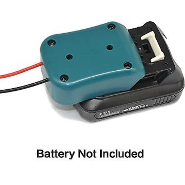 10.8v-12v Batterifäste Dock Strömkontakt Med 14awg Kablar Kontakter Adapter Verktyg För Batteri D