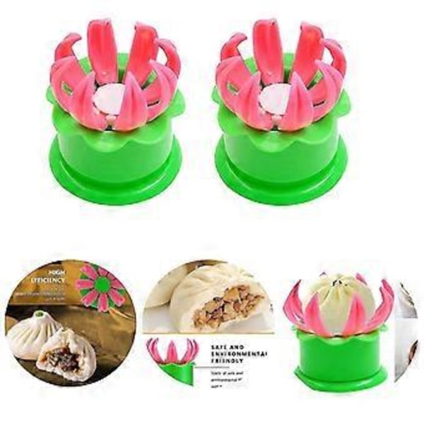 Gör-det-själv Ravioli Bulle Paj Ångkokt Fylld Bulle Dumpling Maker Form Verktyg Dumpling Maker
