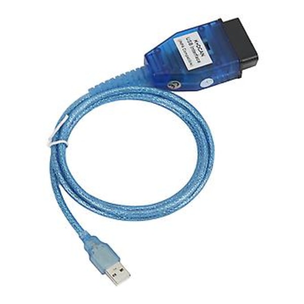 OBD Diagnostikadapter, K D CAN OBD2 Bil Diagnostikverktyg KCAN Diagnostikkabel Exceptionell Tillförlitlighet