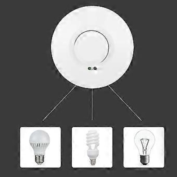 360 Lavspændings Mikrobølge Radar Sensor Lys Bevægelsesdetektor Switch DC 12-24v