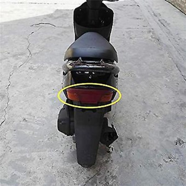 För Af27/af28 Motorcykel Scooter Bakre Bromsljus Kåpa Bakljus Glas Kåpa Baklykta Lock Transp